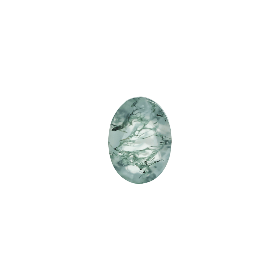 The Aurora | 14k | White | Size 5.5 | Stone MOS170 | Antelope Ring Box | Custom Engraving: 5/27/2023 +$75