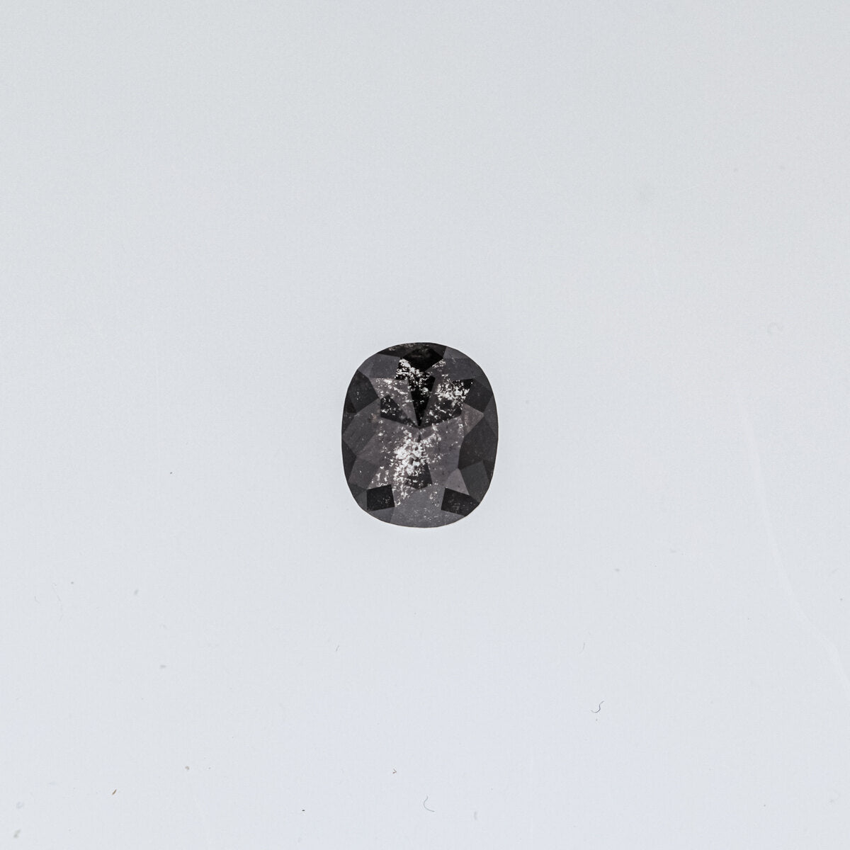 The Jett | Platinum | White | Size 5.75 | Stone CU46 | Cinque Ring Box | Custom Engraving:  +$0