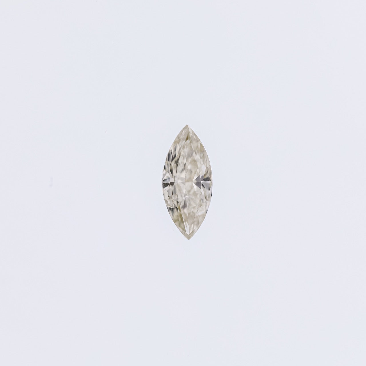 The Aurora | 14k | White | Size 4.75 | Stone CLR64 | Antelope Ring Box | Custom Engraving:  +$0