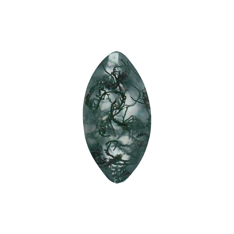 The Soleil | 14k | White | Size 5.5 | Stone MOS130 | Cinque Ring Box | Custom Engraving:  +$0