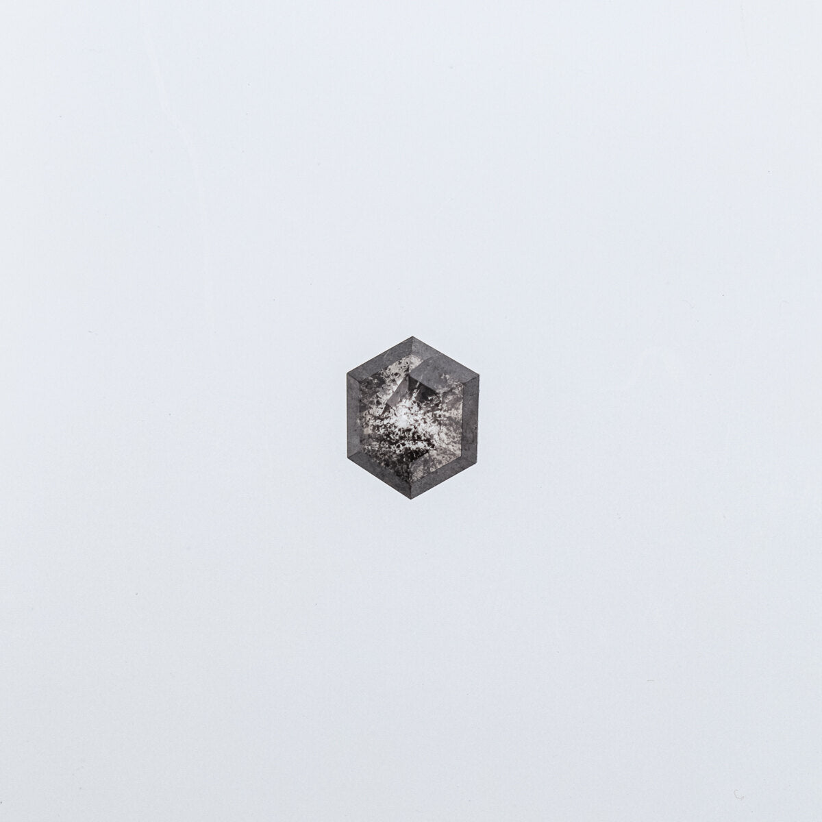 The Luna | 14k | White | Size 9 | Stone HX58 | Cinque Ring Box | Custom Engraving:  +$0