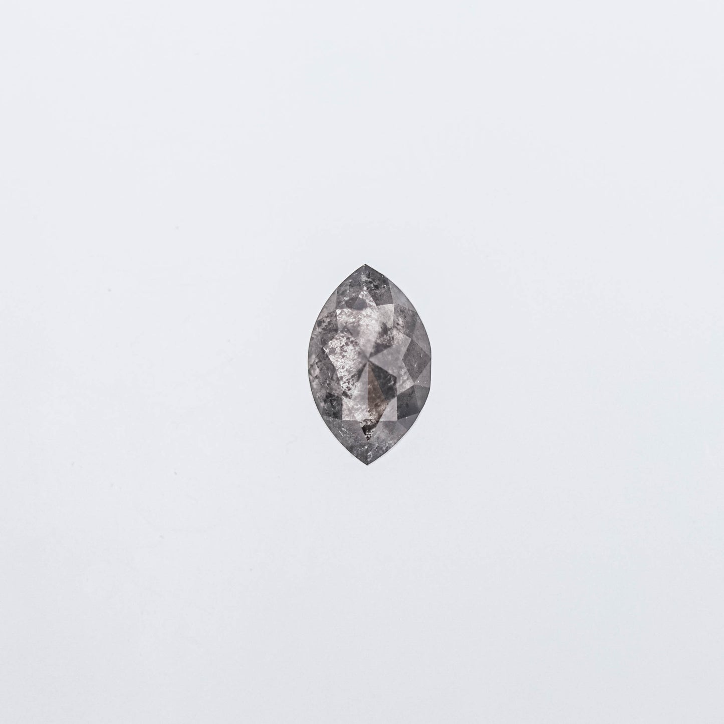 The Soleil | 14k | White | Size 6 | Stone MQ14 | Antelope Ring Box | Custom Engraving:  +$0