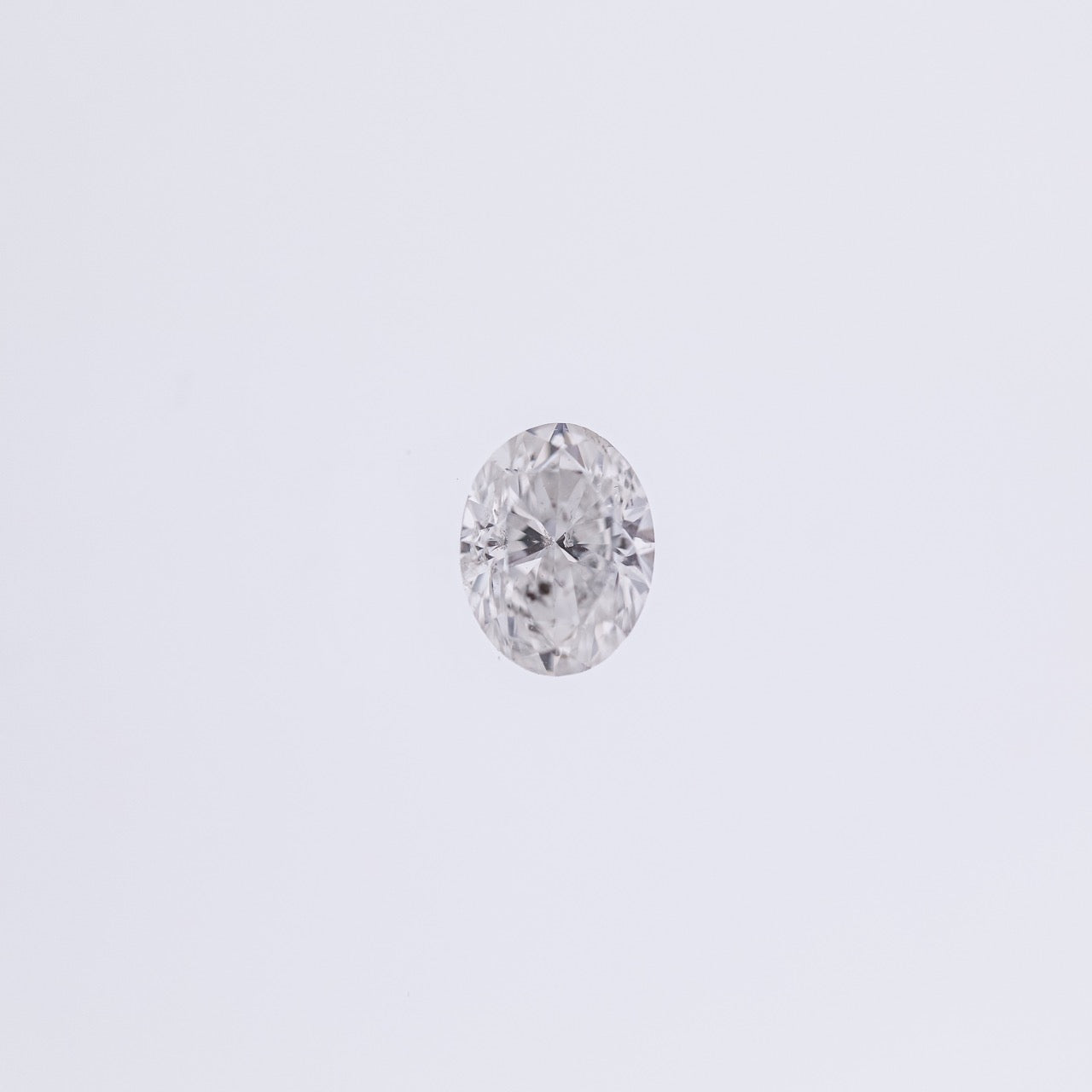 The Luna | 14k | White | Size 4.5 | Stone CLR30 | Antelope Ring Box | Custom Engraving:  +$0