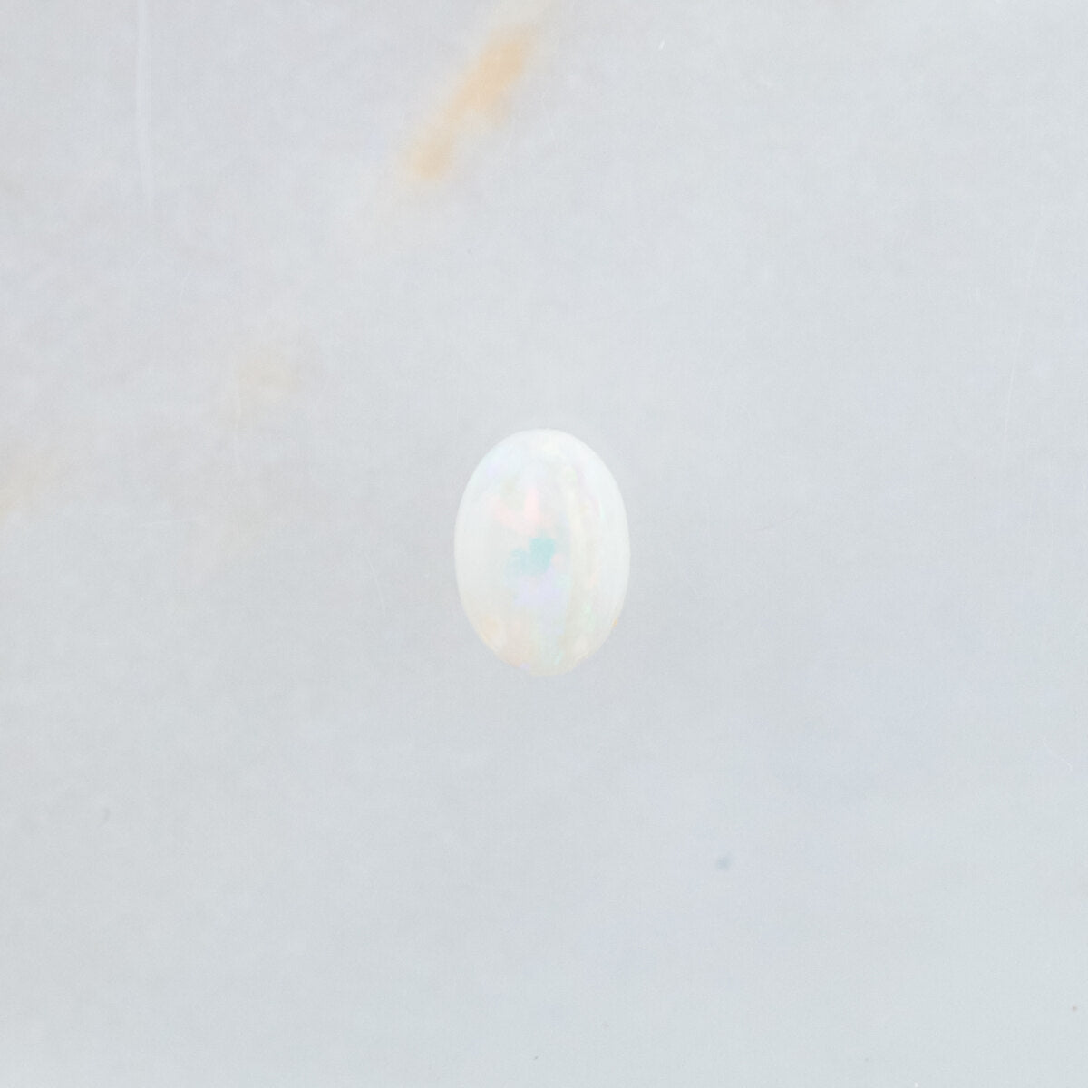 The Saturn | 14k | White | Size 15 | Stone OP32 | Fremont Ring Box | Custom Engraving:  +$0