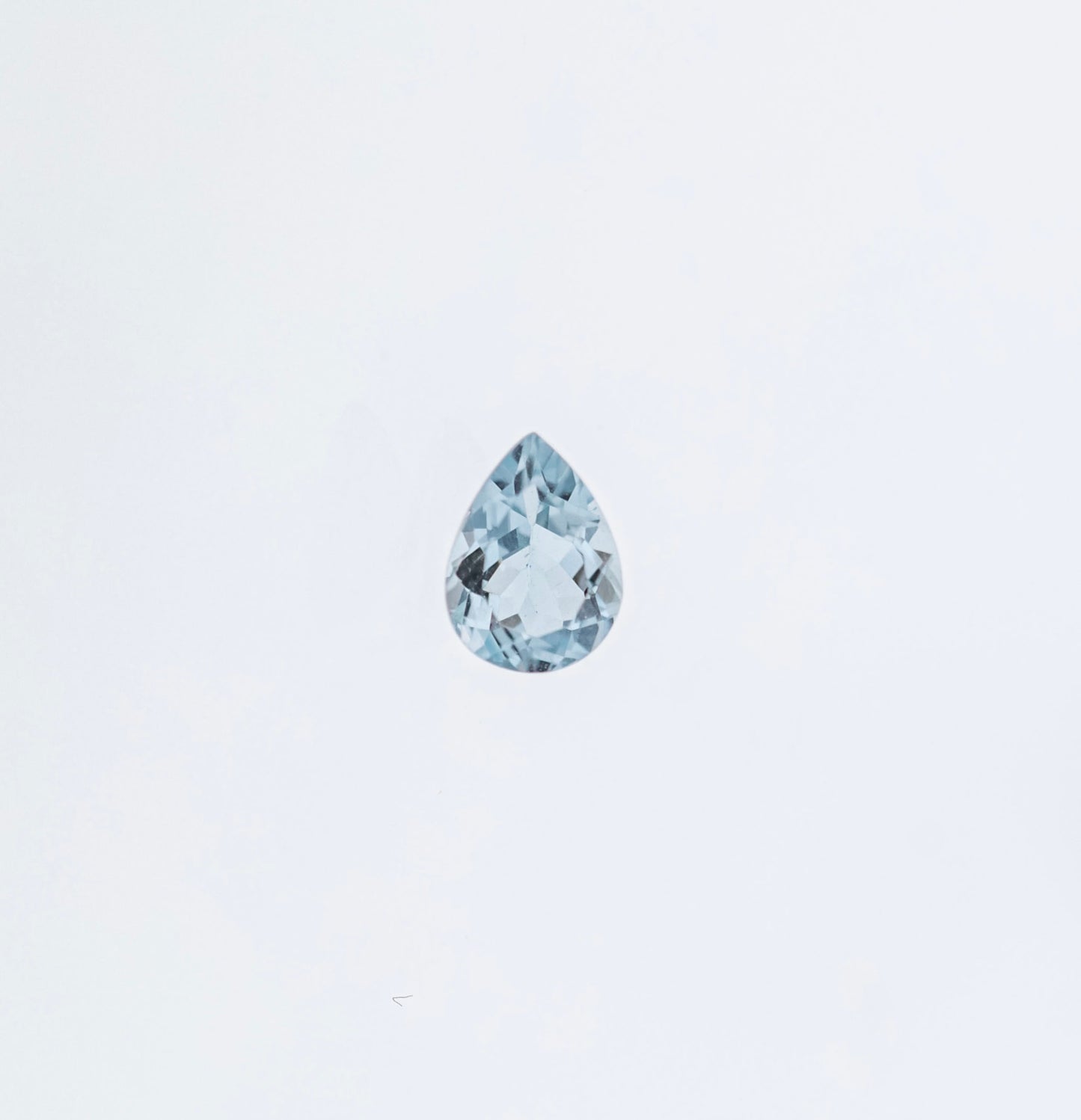 The Luna | Platinum | White | Size 8.5 | Stone AQ14 | Antelope Ring Box | Custom Engraving: TFF +$75