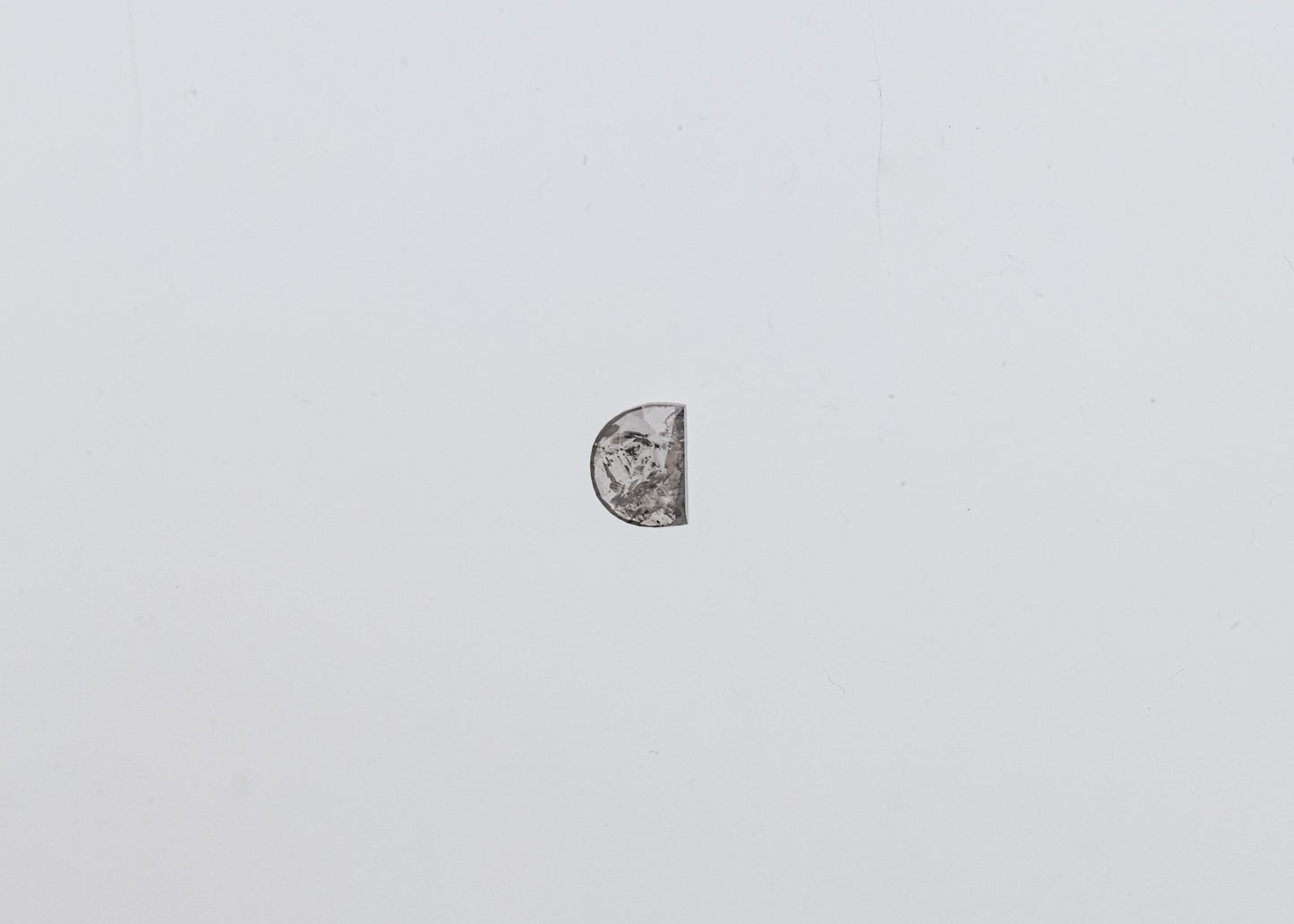 The Calisto | 14k | White | Size 5 | Stone MO2 | Antelope Ring Box | Custom Engraving:  +$0