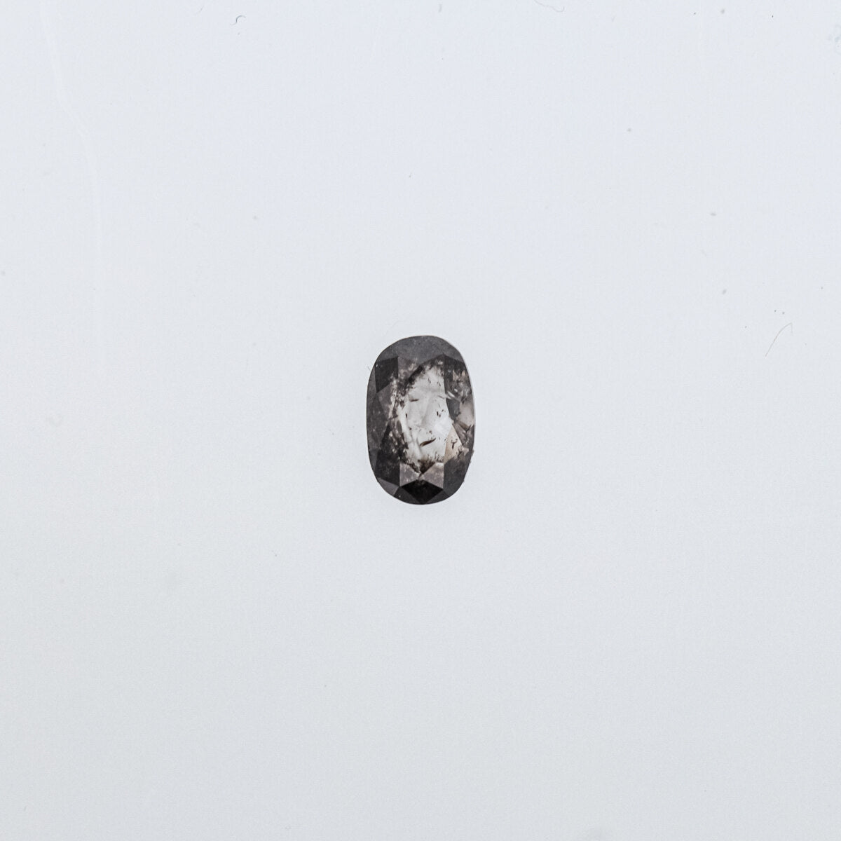 The Skye | 14k | White | Size 7.75 | Stone OV25 | Rainforest Ring Box | Custom Engraving:  +$0