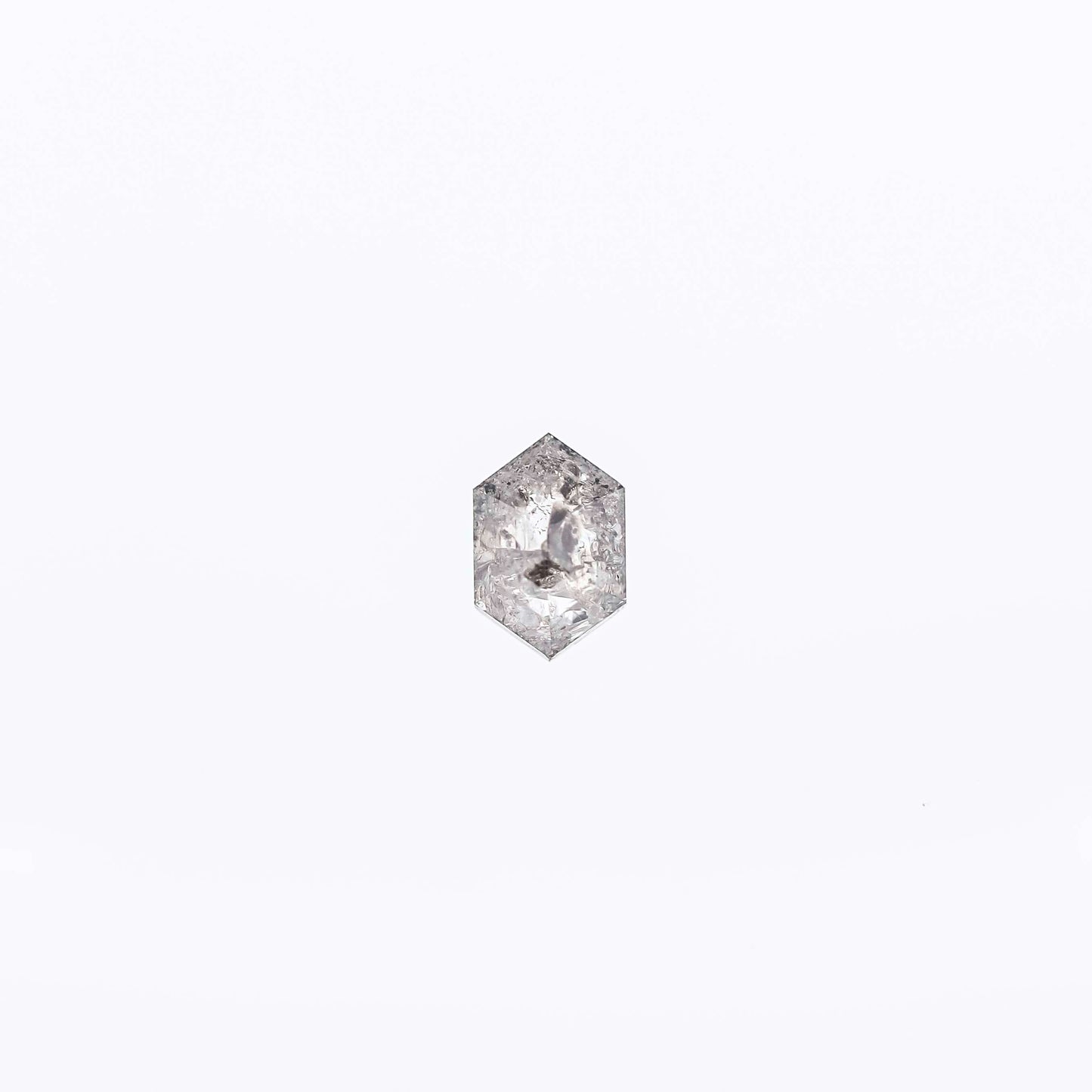 The Leda | 14k | White | Size 7 | Stone HX155 | Antelope Ring Box | Custom Engraving:  +$0