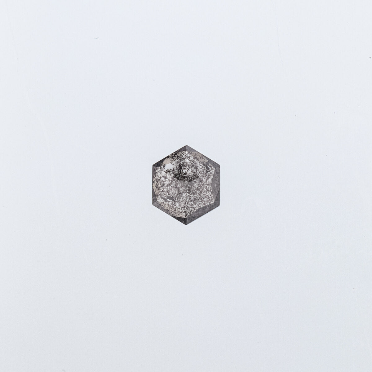 The Aurora | 14k | White | Size 6.75 | Stone HX64 | Sand Dune Ring Box | Custom Engraving:  +$0