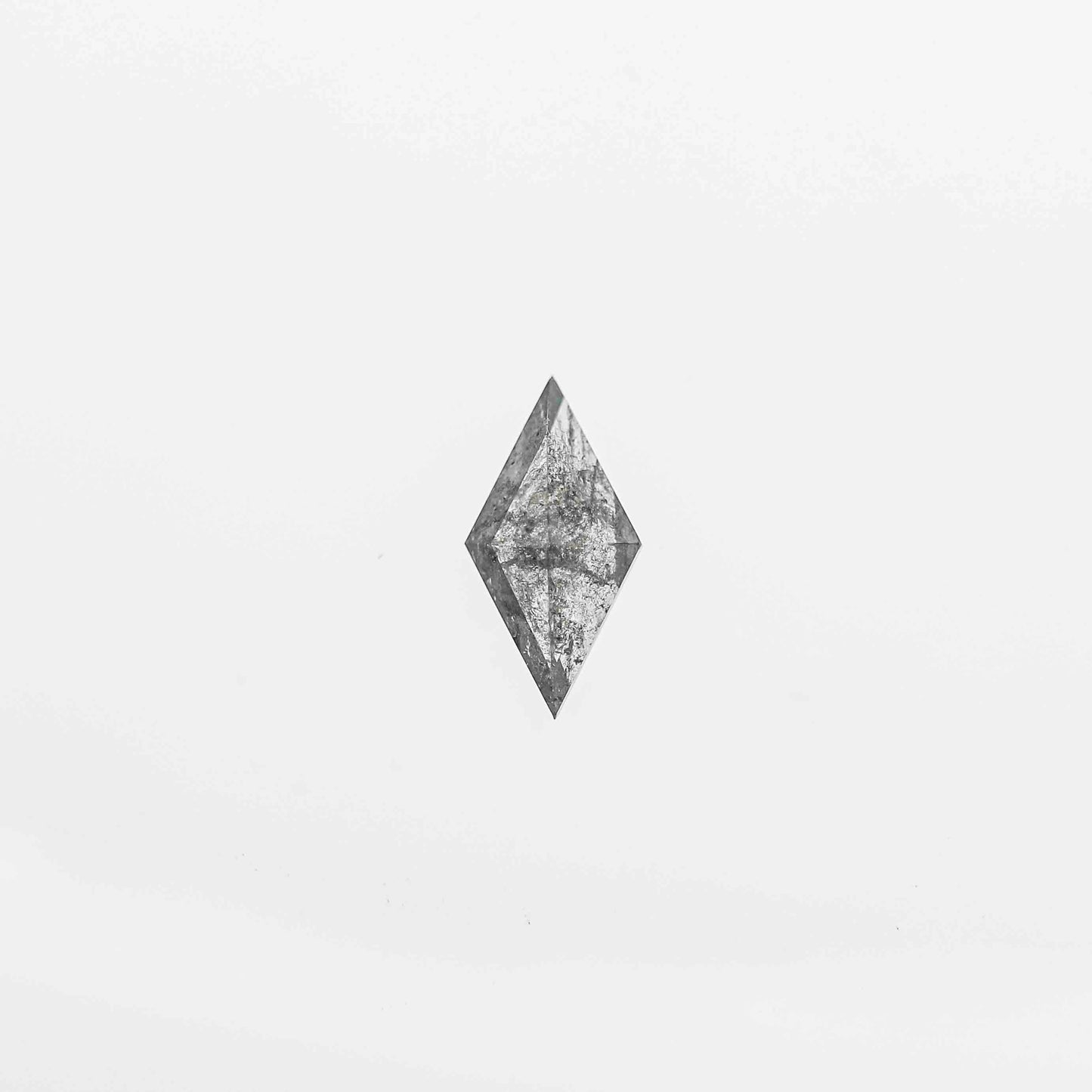 The Saturn | Platinum | White | Size 4.75 | Stone KT69 | Cinque Ring Box | Custom Engraving:  +$0