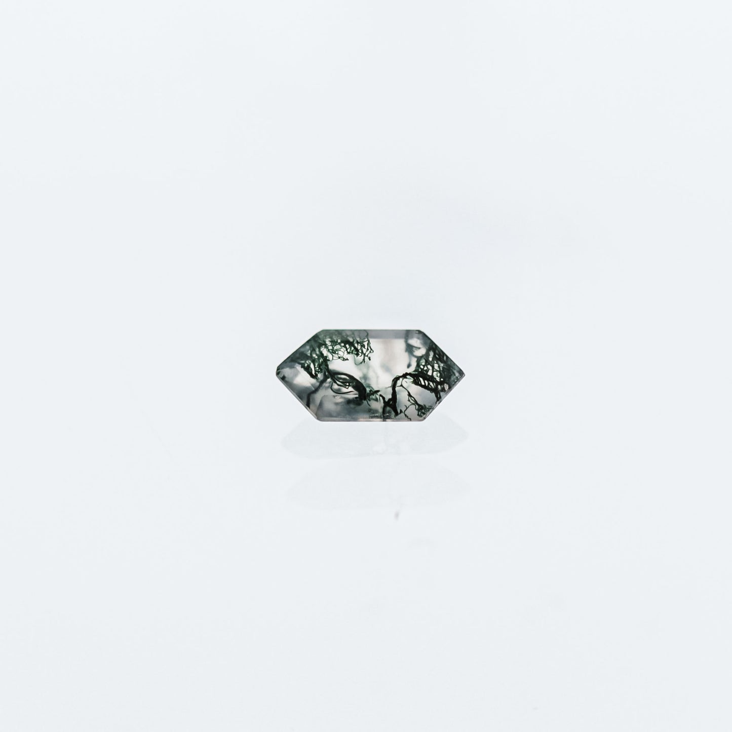The Soleil | 14k | Rose | Size 5 | Stone MOS23 | Rainforest Ring Box | Custom Engraving:  +$0